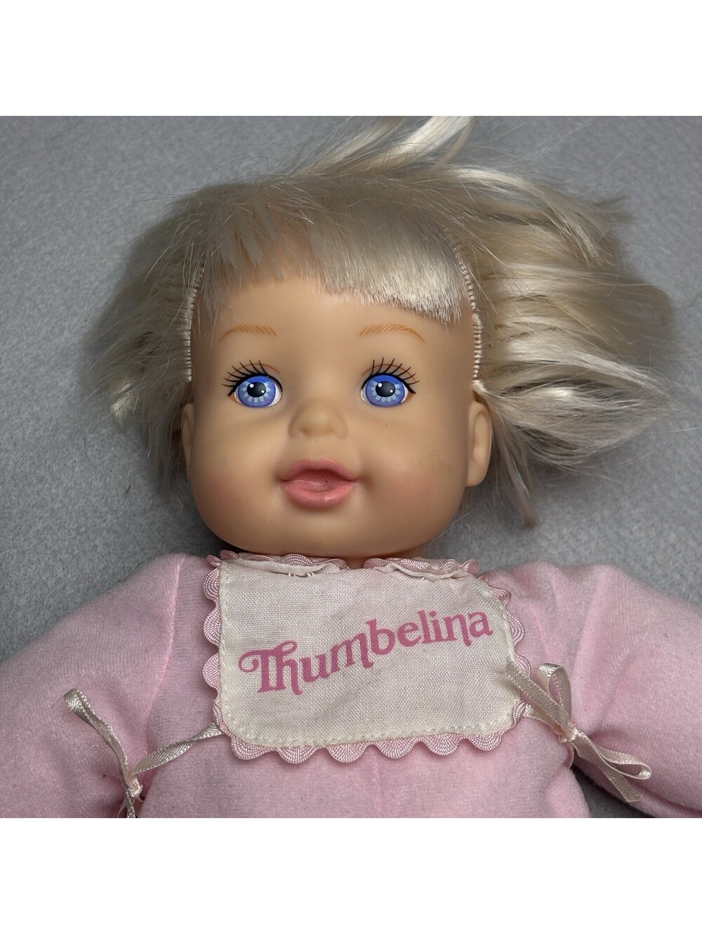 Thumbelina Doll Thumb Sucking Doll Original Clothes, 1997 Mattel Classic - Picture 2 of 5